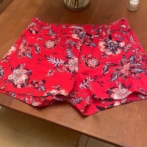 Size 10 floral shorts
